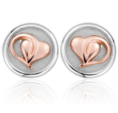 Clogau Tree Of Life Silver Stud Earrings D