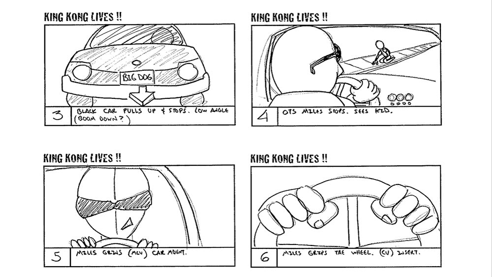 Storyboard from Bully