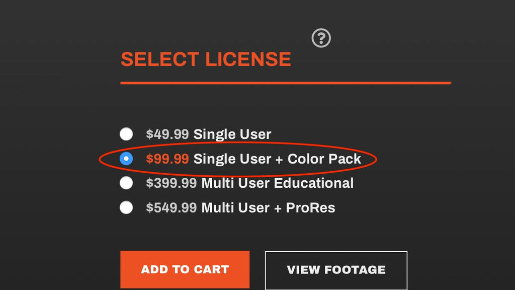 Color Pack License