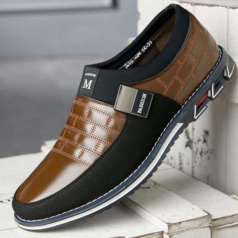 Luxury Casual Mens Comfortable Business Slip On Shoes Lazanow 1391