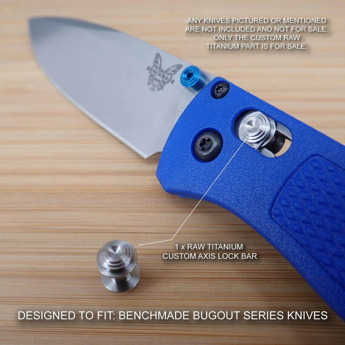 Custom Axis Lock Bar for Benchmade knives // Fits 551 710 535 555 556 557 