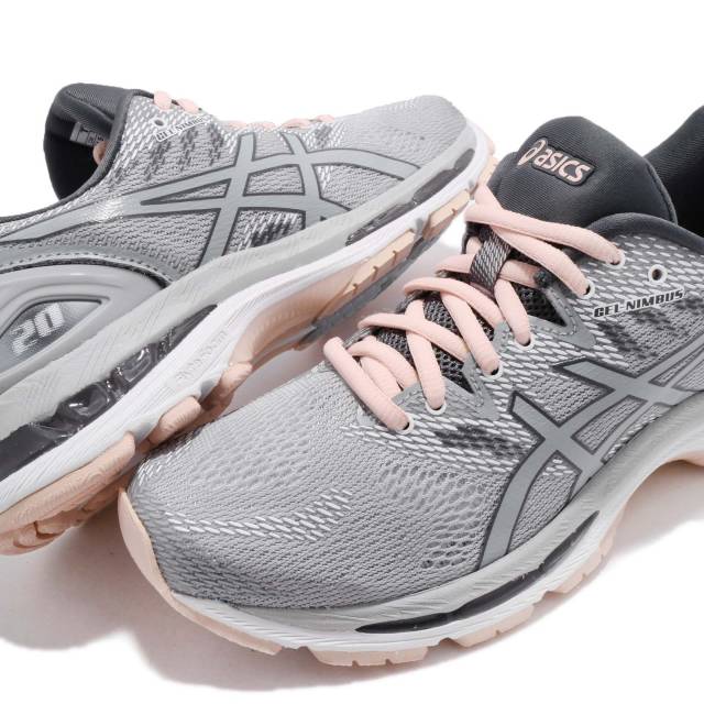 asics gel nimbus 20 womens grey