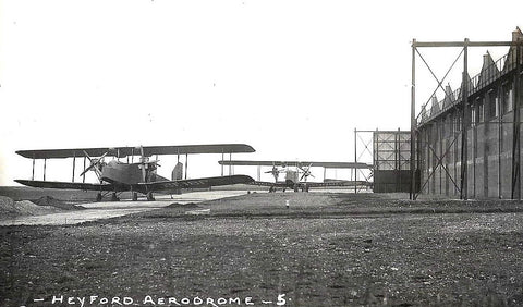 Handley Page Hyderabad bombers, 1928 