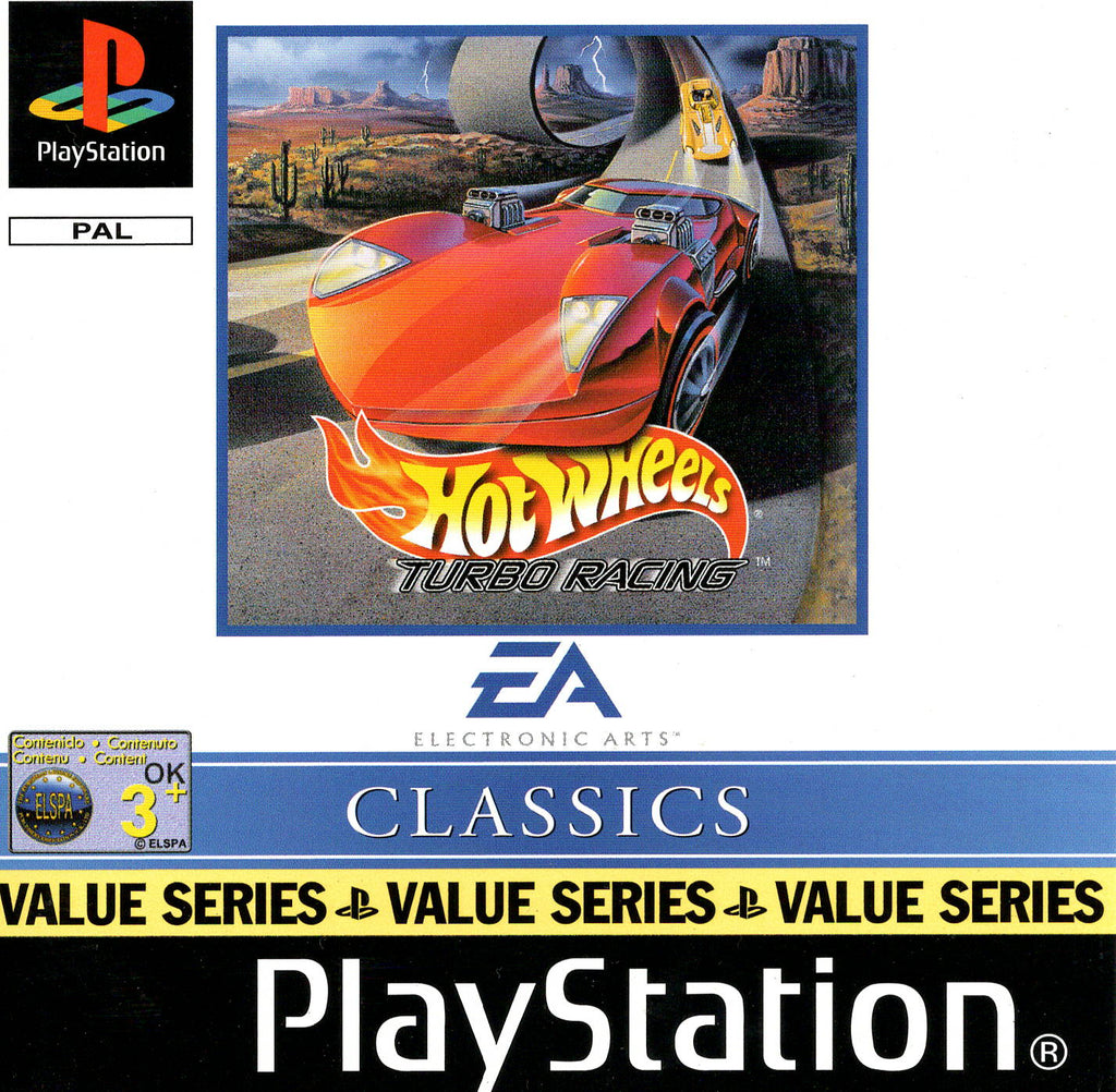 Hot Wheels Turbo Racing - PS1 - Super Playstation
