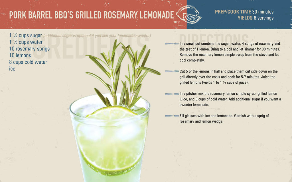 Grilled Rosemary Lemonade Tailgating Recipe 1024