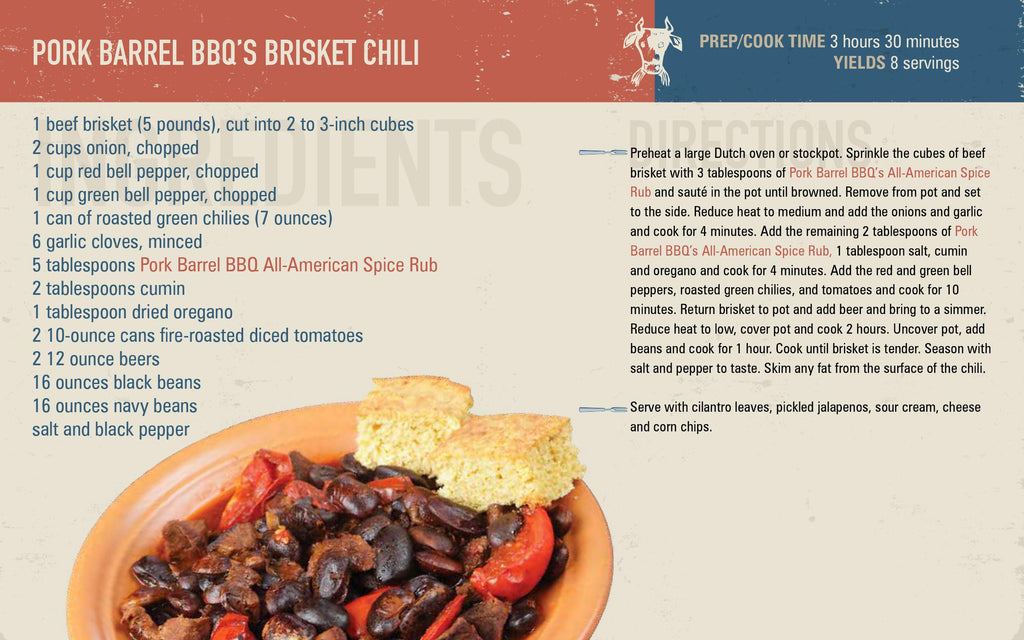 Brisket Chili Tailgate Recipe