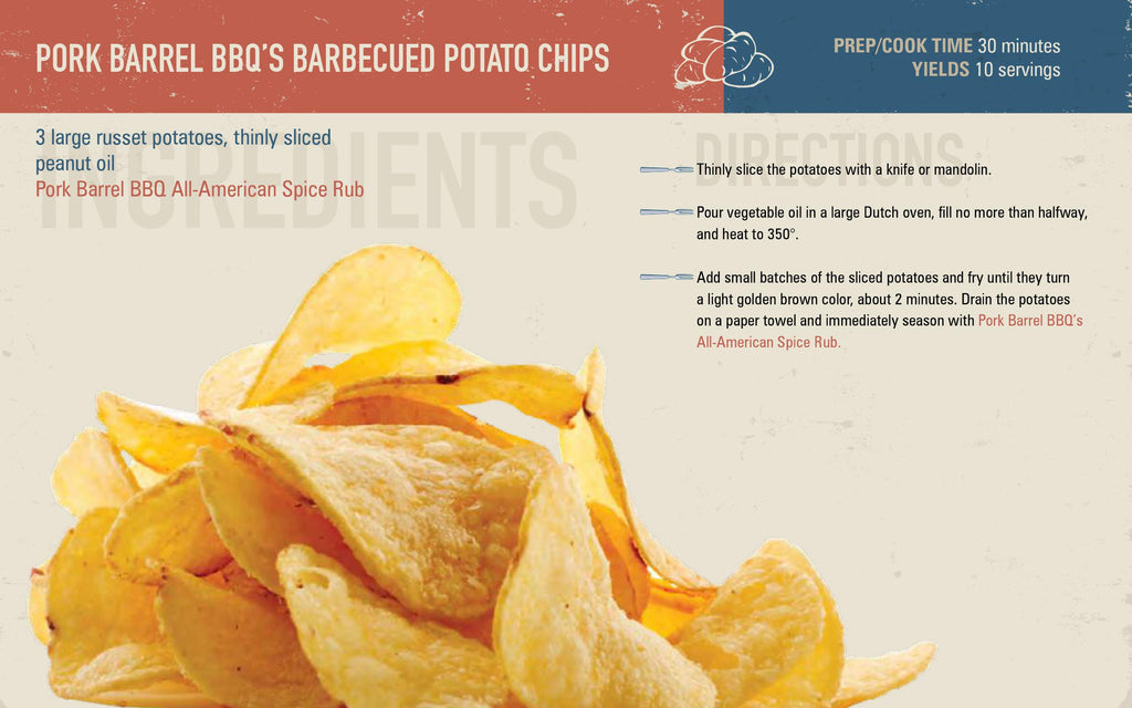 Grilled Potato Chip Tailgate Recipe