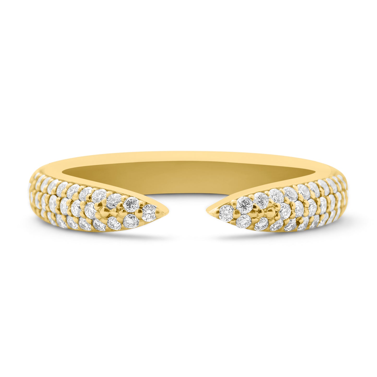 Diamond Open Ring