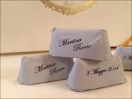 Bonieri personalised gianduiotti for weddings