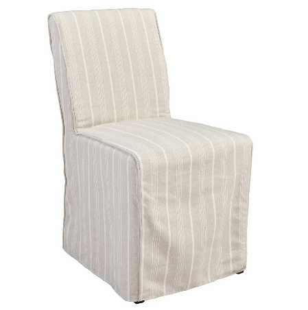 striped dining chair slipcovers
