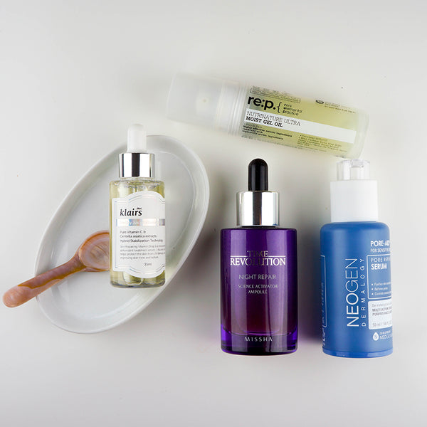 korean serums vs ampoules vs boosters