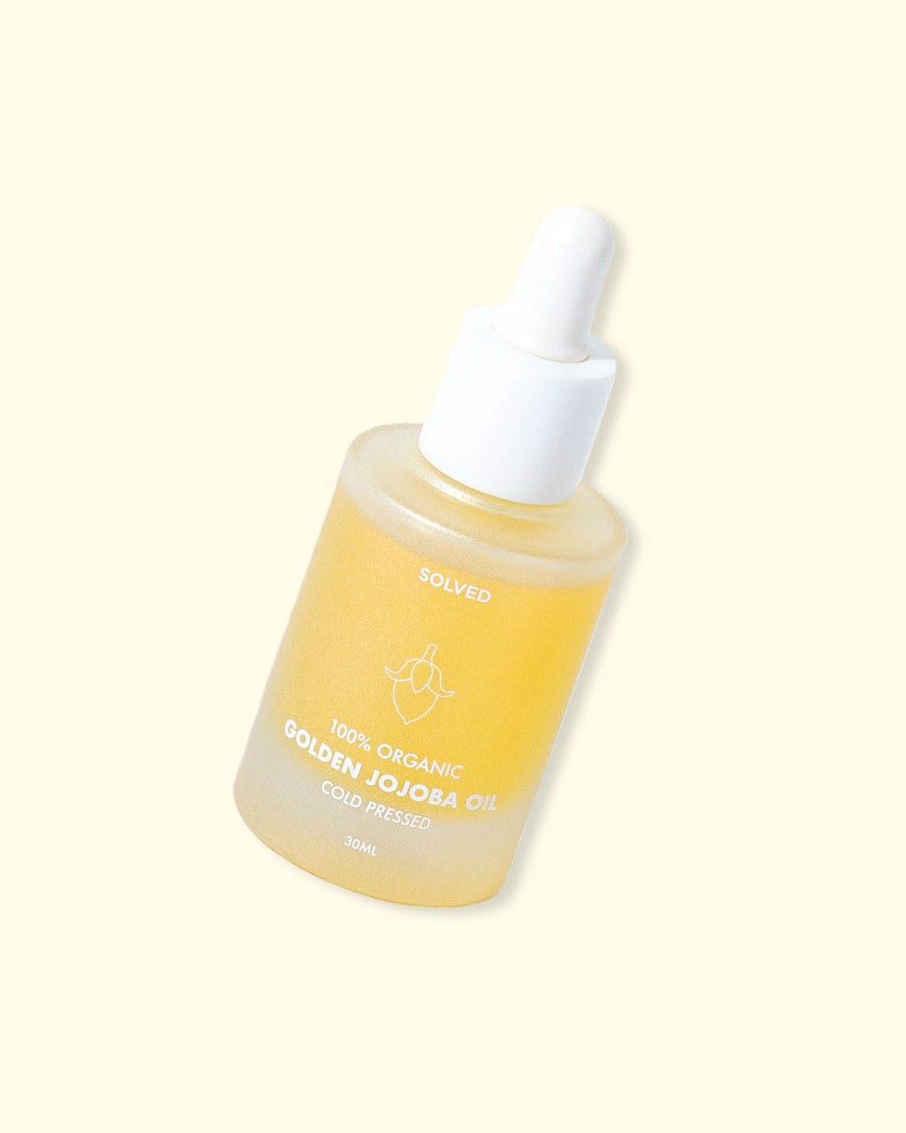 Solved Skincare 100% Organic Golden Jojoba Oil