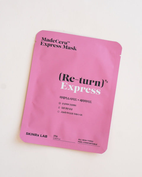 skinrx lab madecera express mask (5 pack) – soko