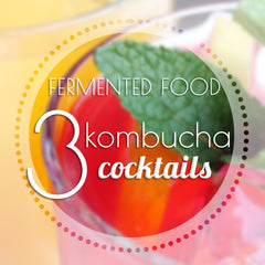 Fresh kombucha cocktails for labour day weekend