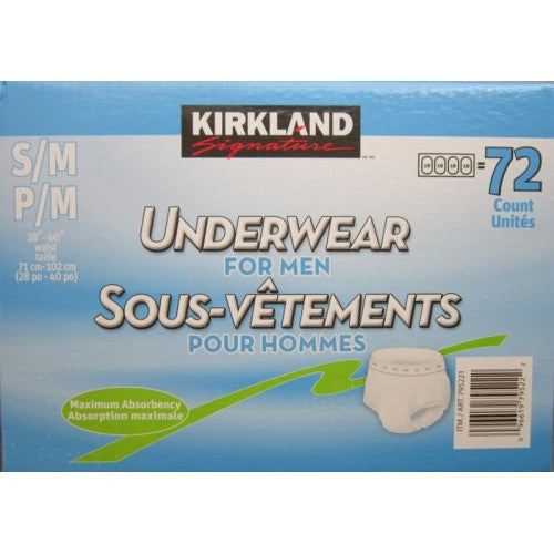 kirkland protective underwear