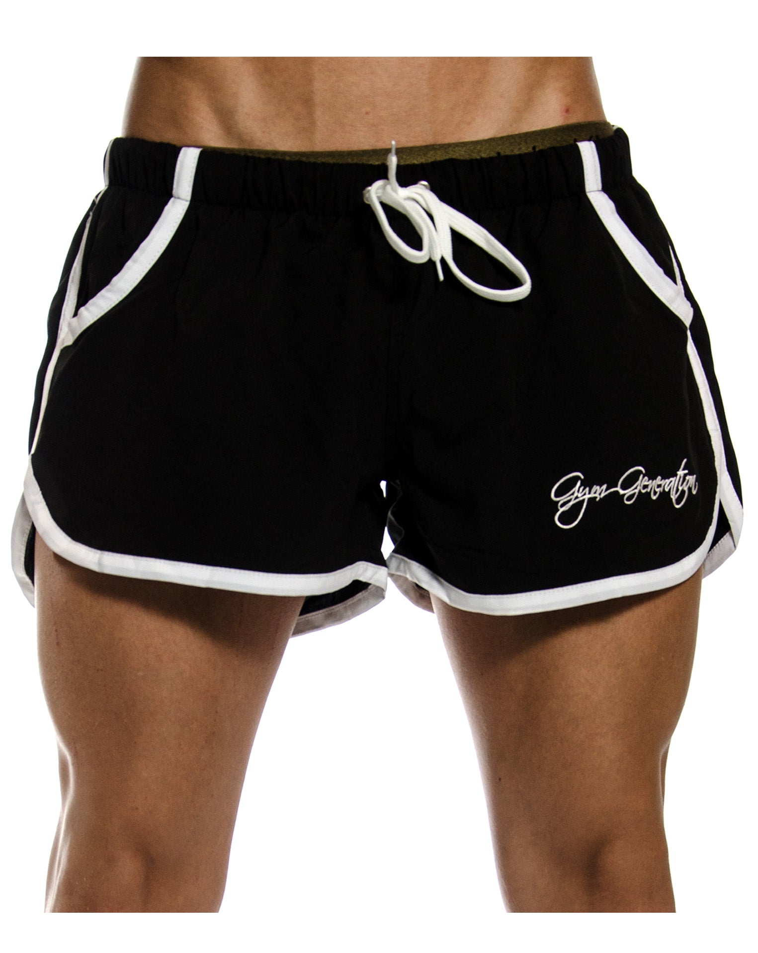 Pantalones cortos deportivos en negro | Pantalones cortos para hombres – Gym Generation®