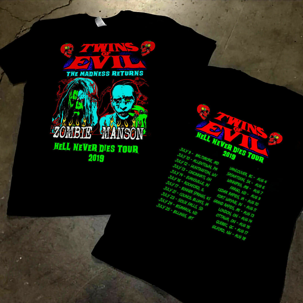 twins of evil shirt