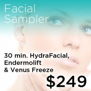 facial sampler coupon for only $249