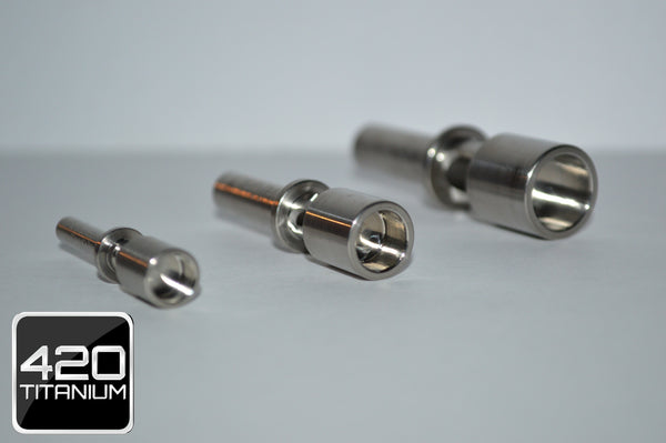 Highly Educated Flux 10mm 14mm 18mm Titanium Nail