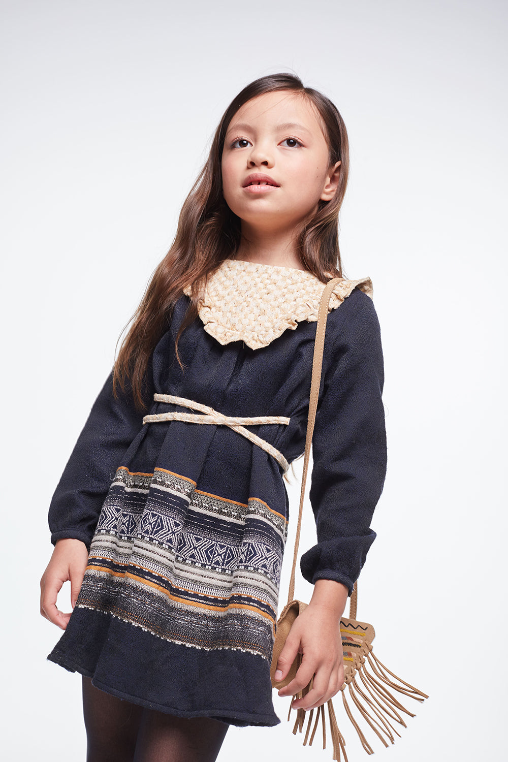Load image into Gallery viewer, Coco Au Lait EMBROIDERED DRESS Dress Caviar