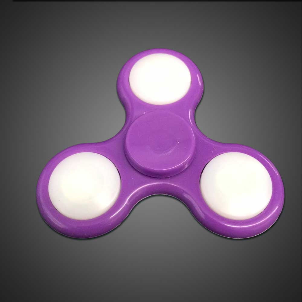 purple fidget spinner