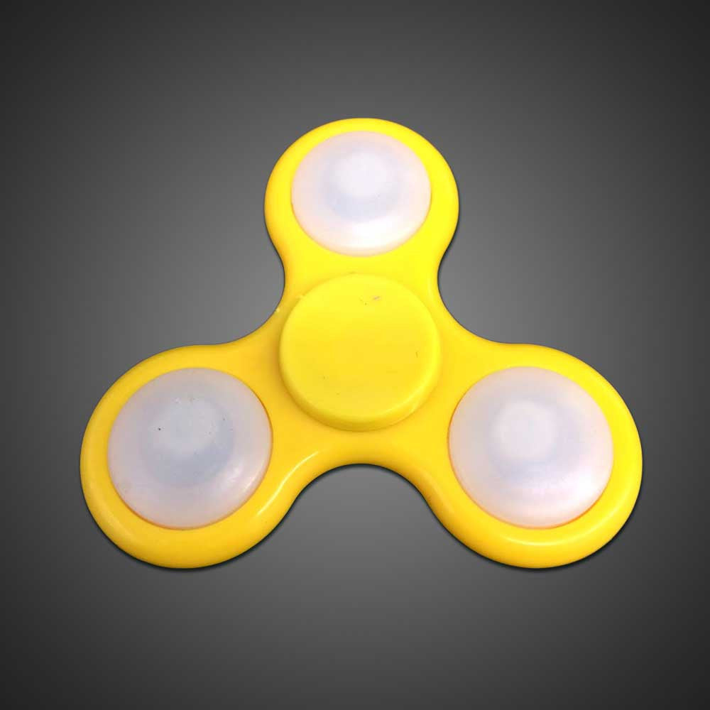 fidget spinner yellow