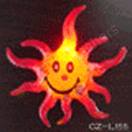 Sun Flashing Body Light Pin