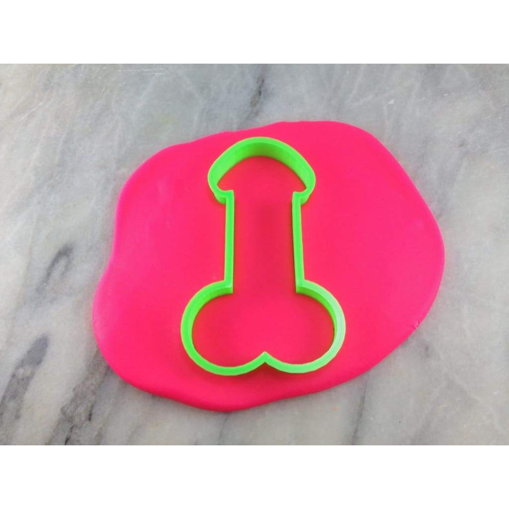 Sugar Cookie Fondant Cookie Cutter Detailed Penis