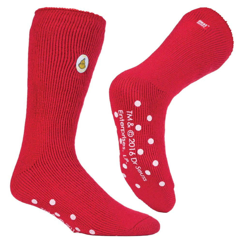Calcetines para hombre HOLDERS Grinch Slipper – Heat Holders