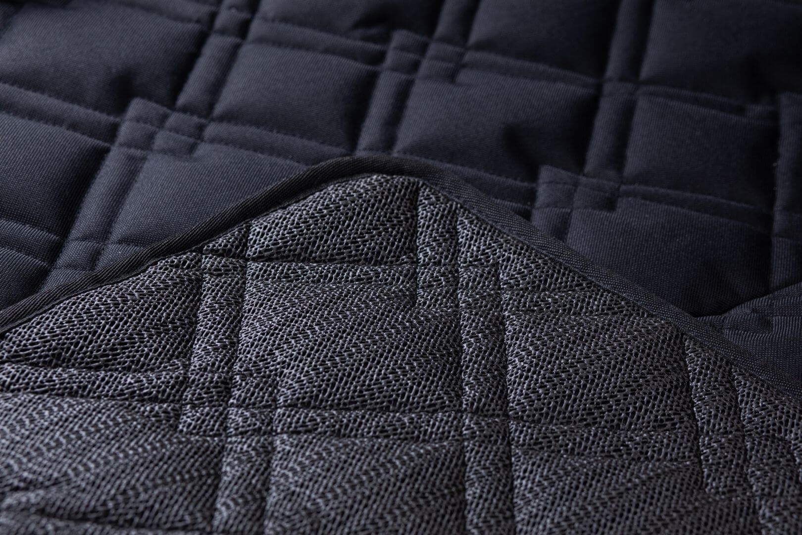 Close up of the Meadowlark Cargo Liner's durable lining