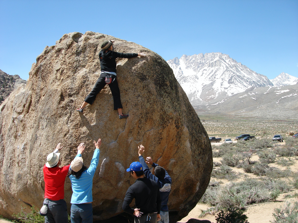The Buttermilks is one of the world’s most famous bouldering destinations.
