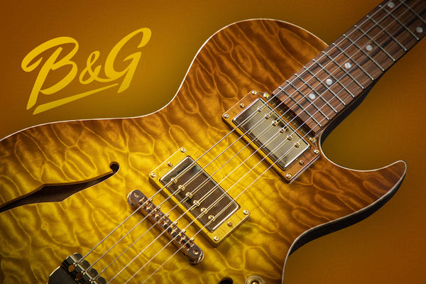 B&G Guitars, Hypnotic appointed as the exclusive agent in Asia.