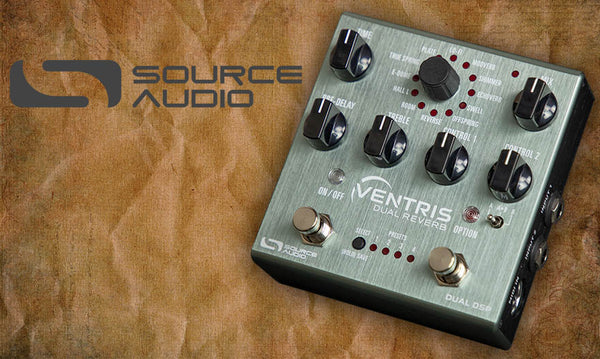 Source Audio Ventris, Hypnotic Sounds, new distributor for France