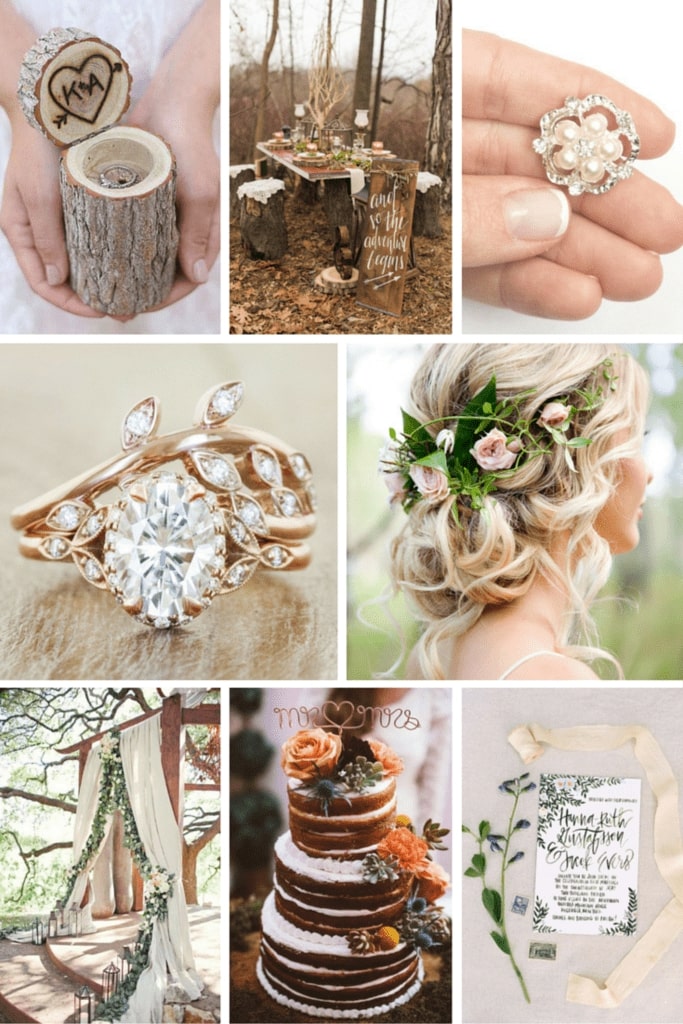 woodlands theme wedding ideas