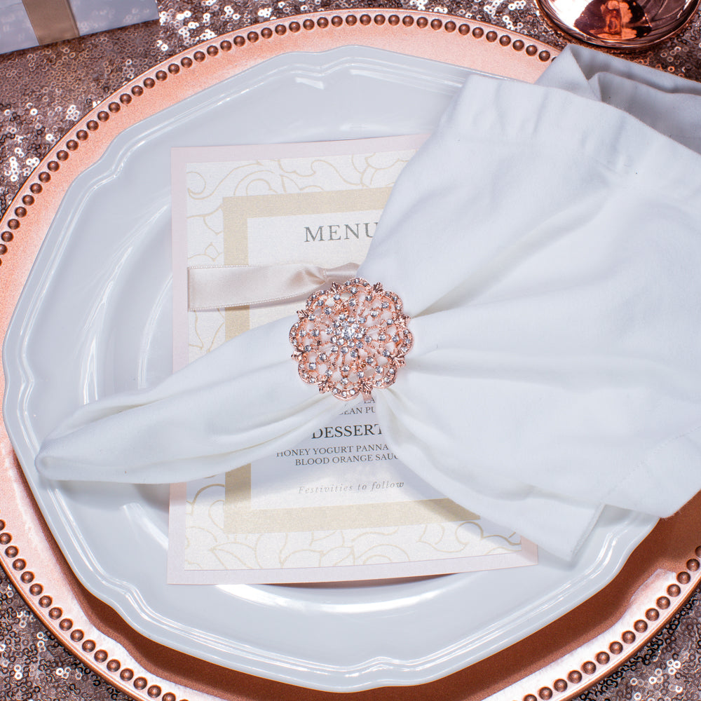 wedding napkin rings