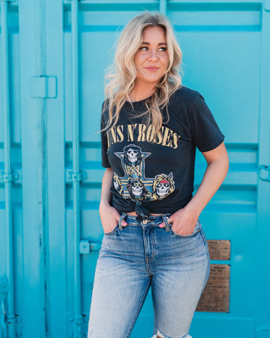 Guns N Roses t-shirt from Lush Fashion Lounge women's boutique in Oklahoma City