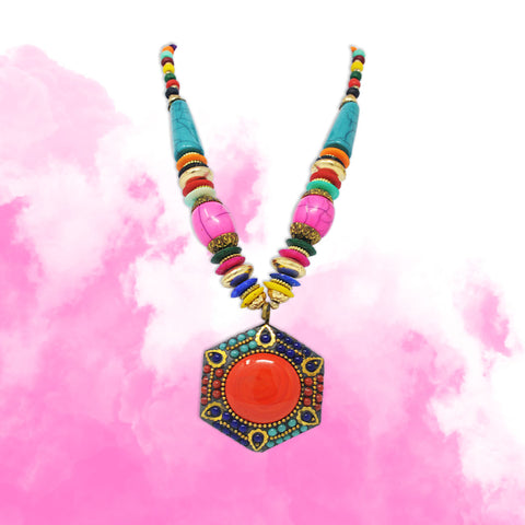 Colourfull-Bead-Necklace-Saaj