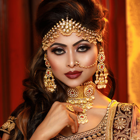 Minakari Jewellery For Bride Saaj