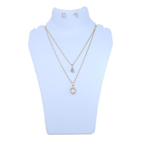 2-layered-Pearl-Diamond-Necklace-Saaj