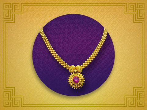 maharashtrian jewellery-Thushi