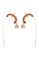 Pearl Ear-cuffs at Saaj Under Rs.1500