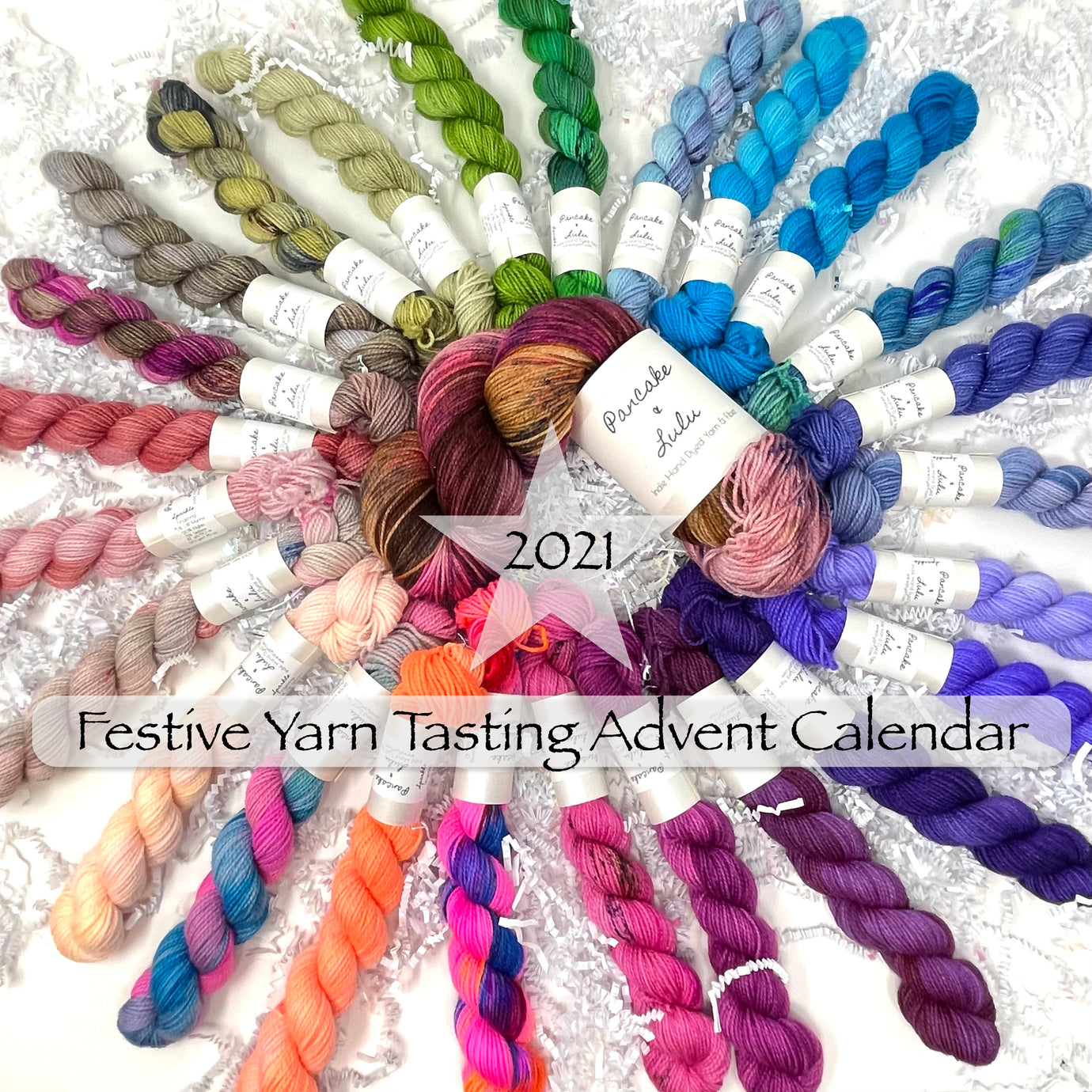 2022 Festive Yarn Tasting Mini Skein Advent Calendar PREORDER