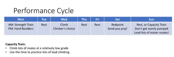 Performance Cycle