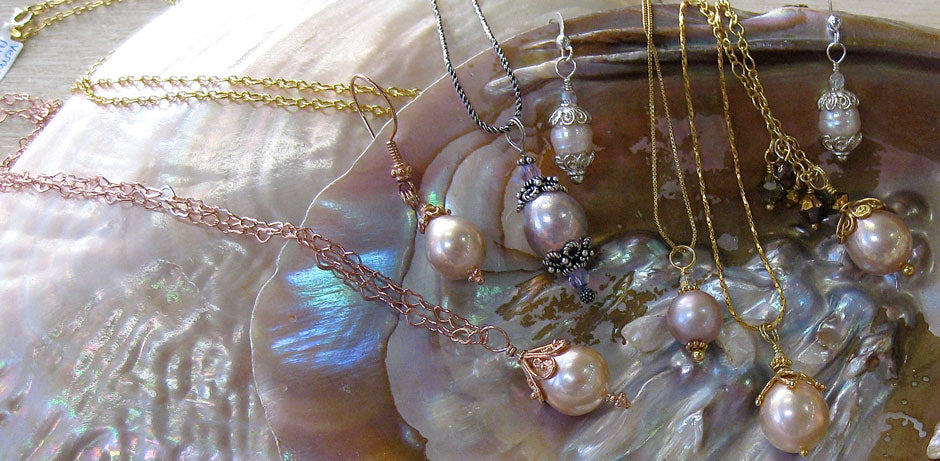 Arpaia Lang cultured pearl drop pendants