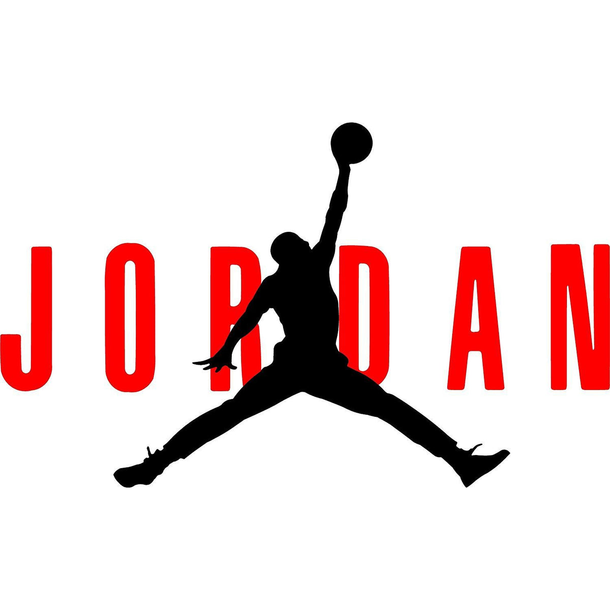 Jordan Logo Iron-on Sticker (heat 