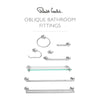 Oblique Toilet Roll Holder Floor Standing