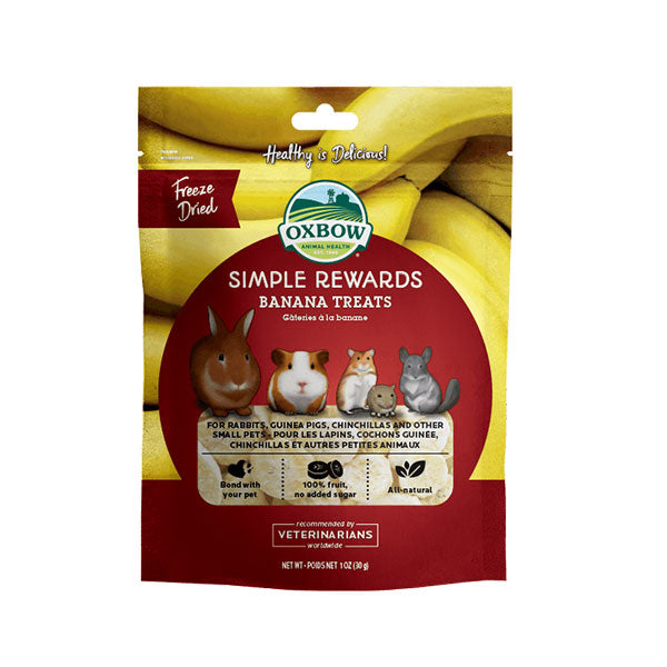 oxbow freeze dried bananas