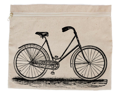 bike zipper tote