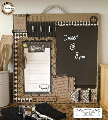 DIY memo board