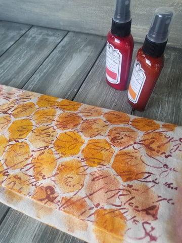 how to stencil on canvas